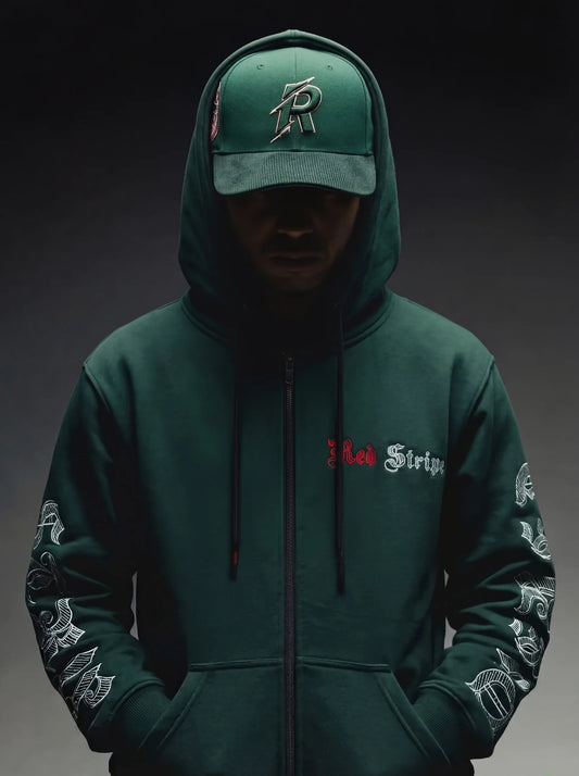 Covered By The Stripe (Green)