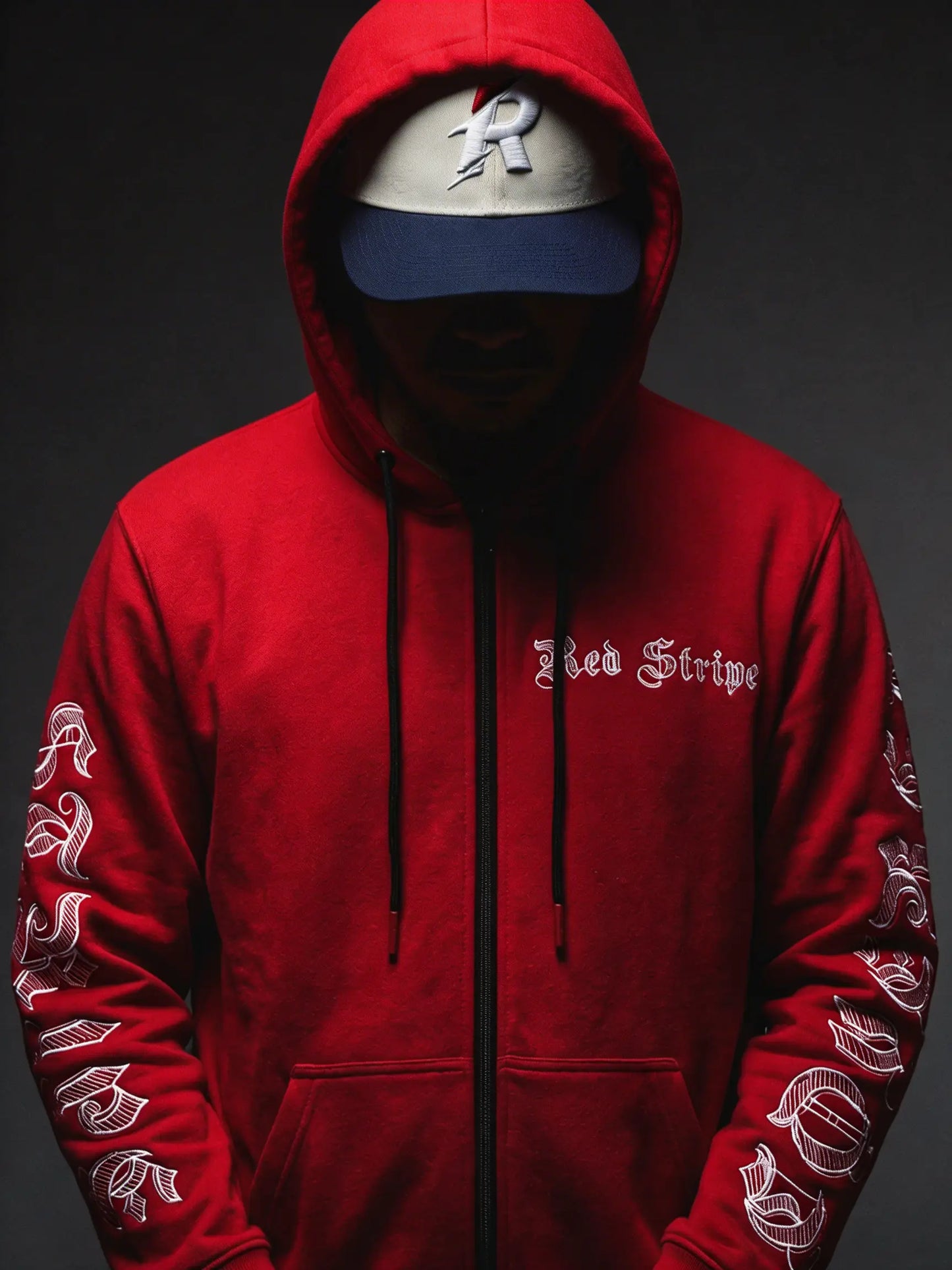 Covered By The Stripe (Red)