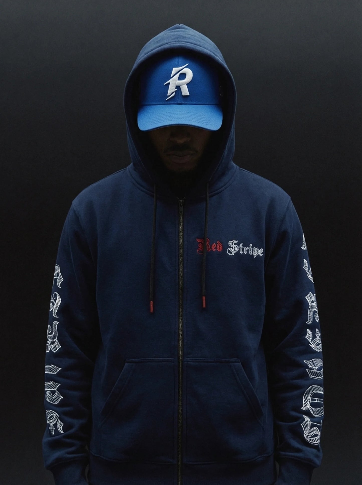 Covered By The Stripe (Navy)