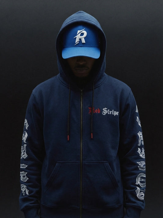 Covered By The Stripe (Navy)